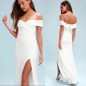 NWT Lulus Song Of Love Maxi Dress